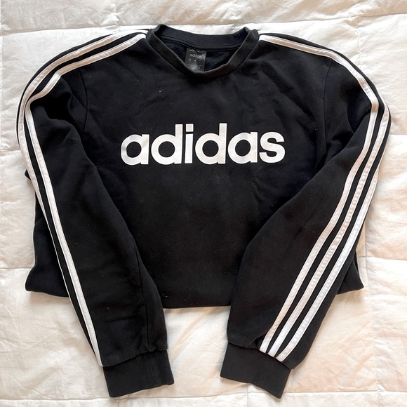 ADIDAS Black Sweatshirt - Picture 1 of 3